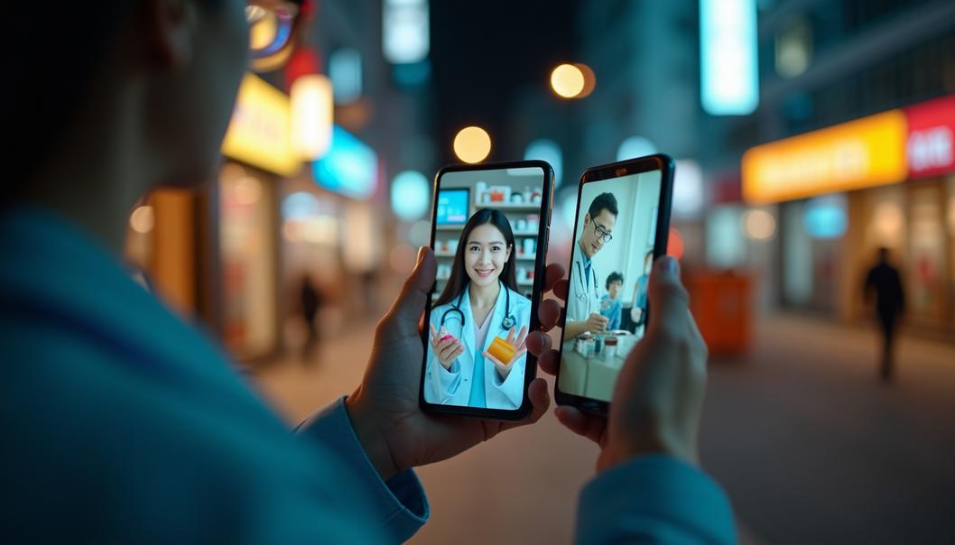 비대면 진료 야간 약국 찾기 관련 이미지